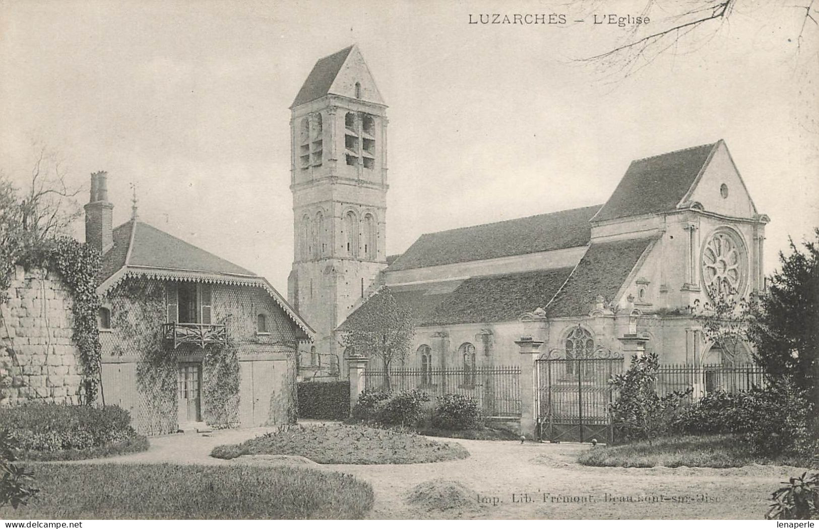 D5023 Luzarches  L'église - Luzarches