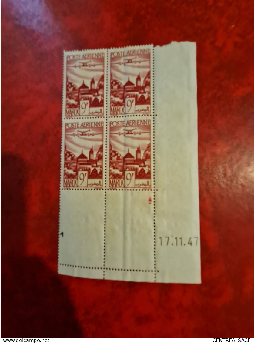 MAROC COIN DATE N° PA 60   DU 17/11/1947 - Unused Stamps