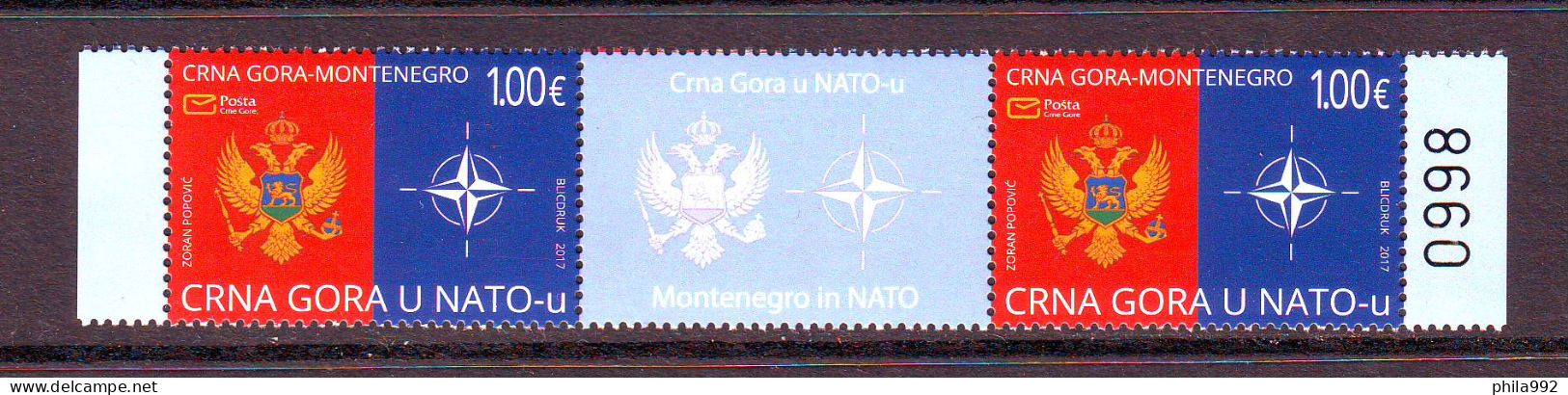 Montenegro 2017 NATO Mi.No. 406 SLS MNH - Montenegro