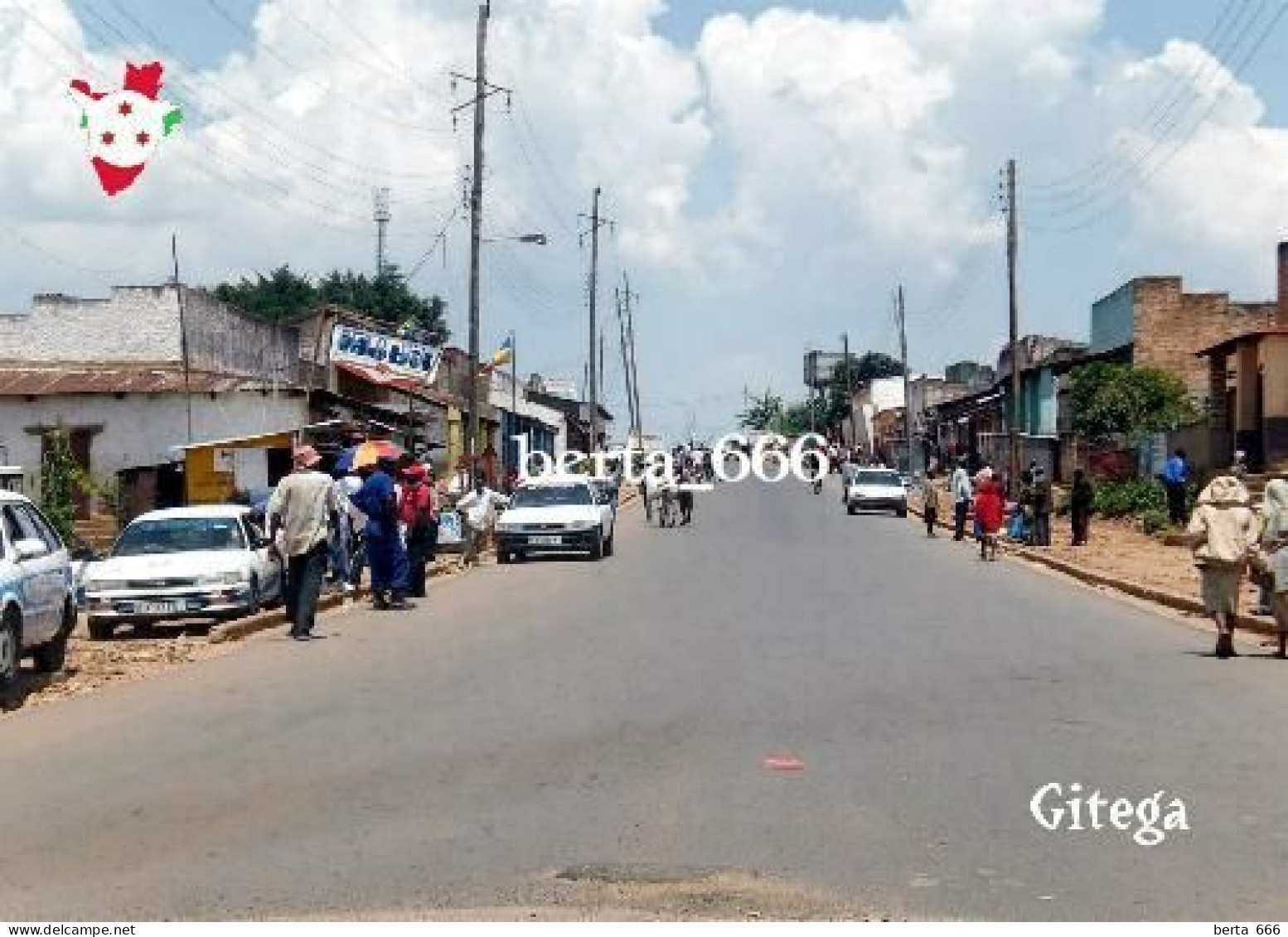 Burundi Gitega Street View New Postcard - Burundi