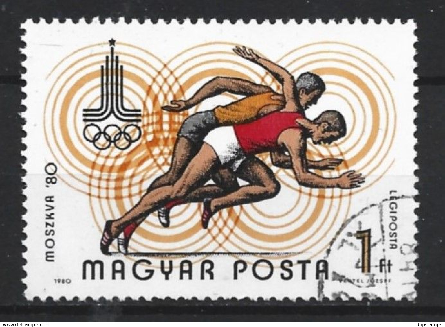 Hungary 1980 Ol. Games Y.T.  A431 (0) - Used Stamps