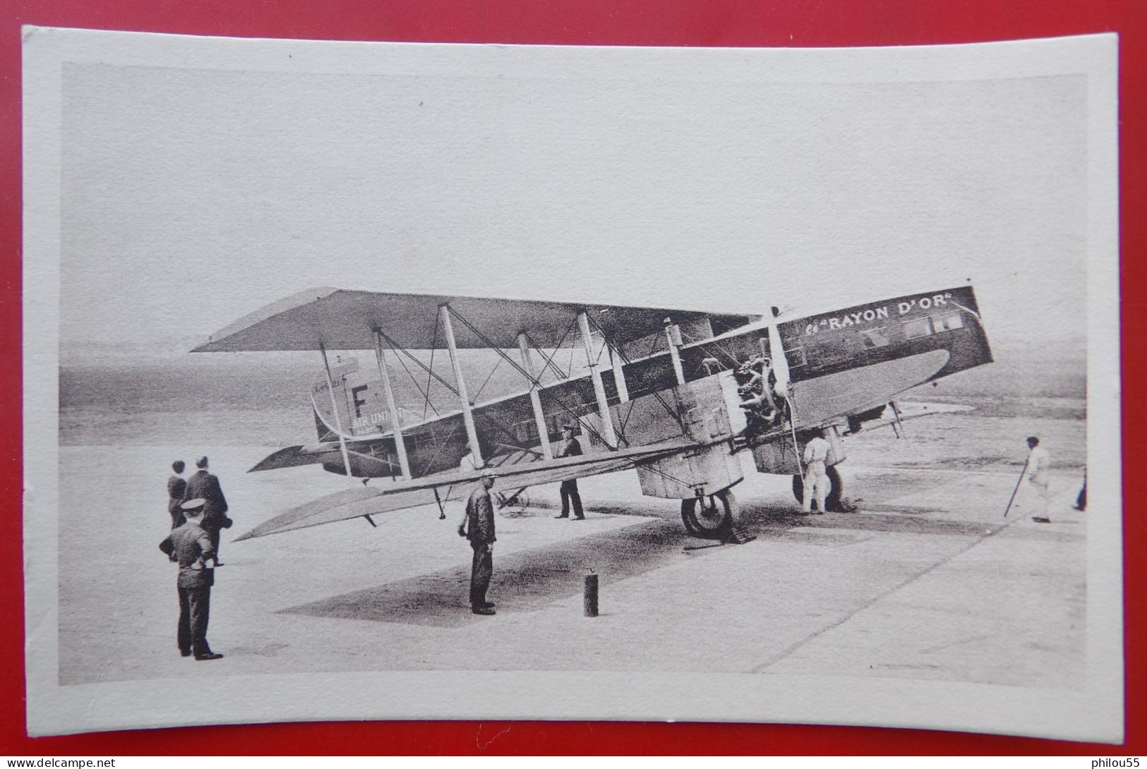 Cpa Cie AIR UNION Avion RAYON D'OR Liore Et Olivier Jupiter - 1919-1938: Entre Guerres