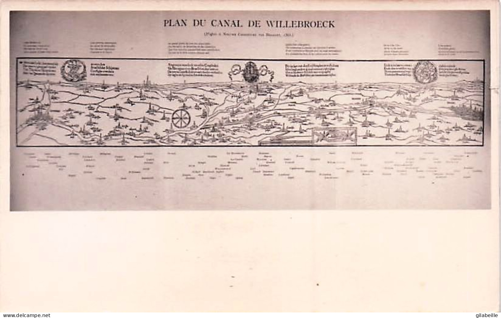 WILLEBROEK - WILLEBROECK - Plan Du Canal - Willebroek