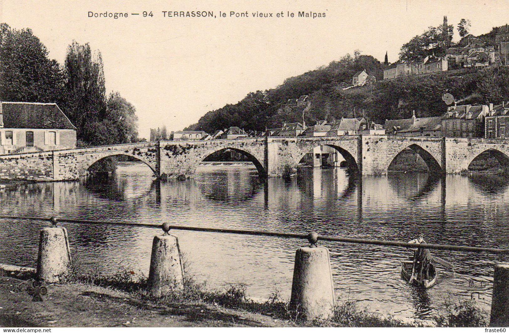 Terrasson - Le Pont Vieux Et Le Malpas - Terrasson-la-Villedieu