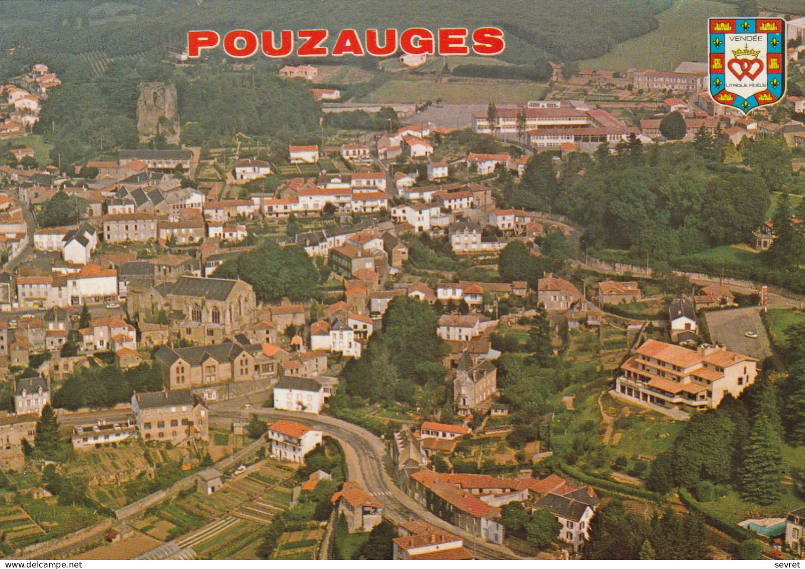 POUZAUGES . - Vue Aérienne - Pouzauges