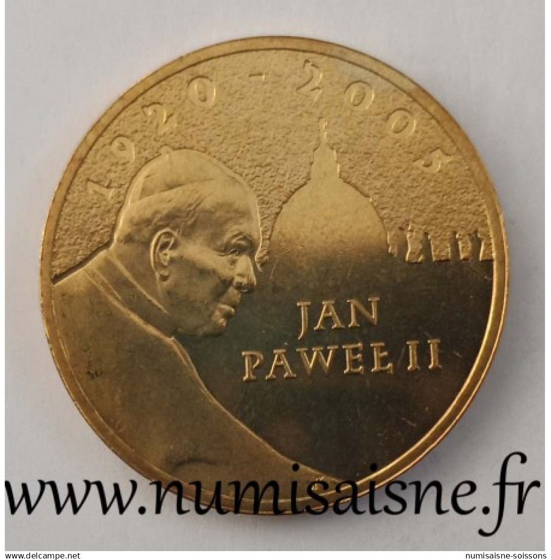 POLOGNE - Y 525 - 2 ZLOTYCH 2005 - PAPE JEAN PAUL II - SPL - Polonia