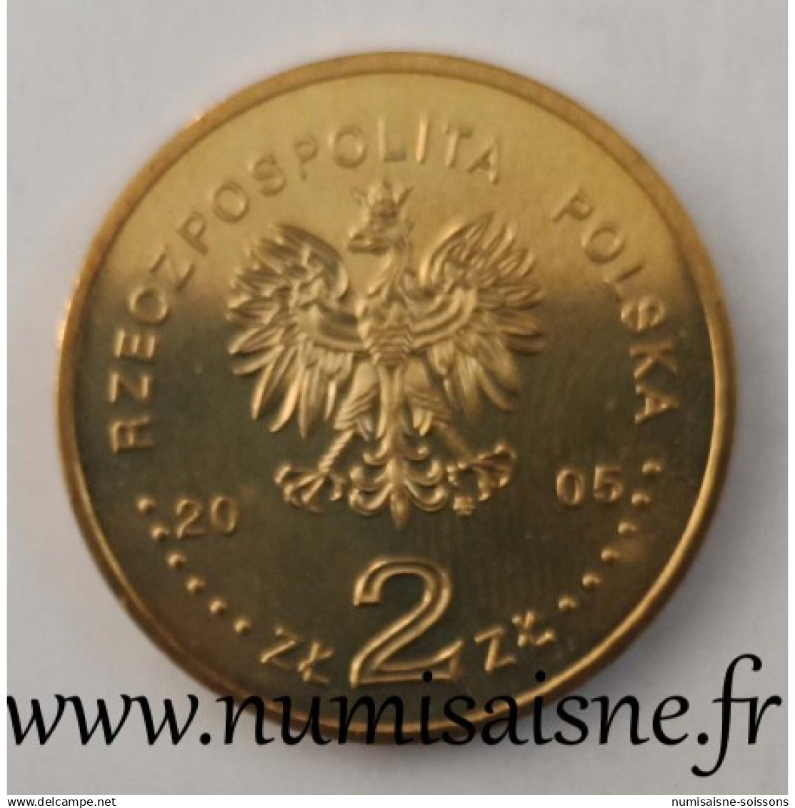 POLOGNE - Y 525 - 2 ZLOTYCH 2005 - PAPE JEAN PAUL II - SPL - Pologne