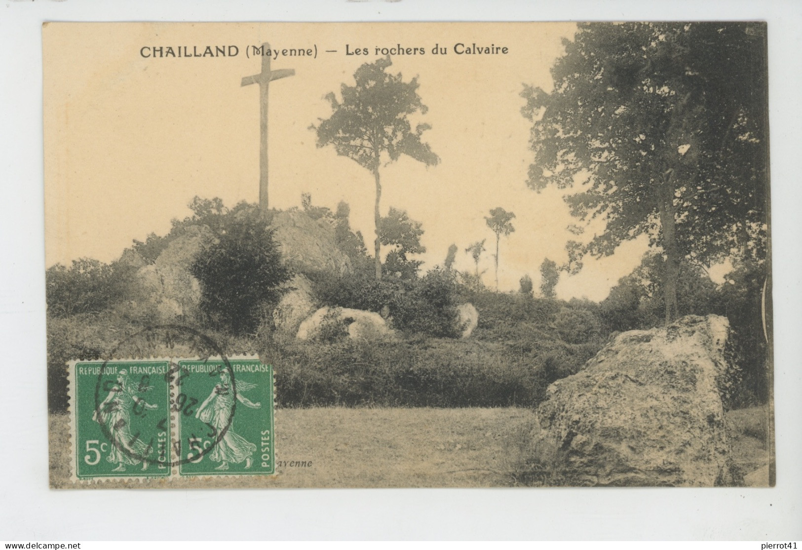 CHAILLAND - Les Rochers Du Calvaire - Chailland