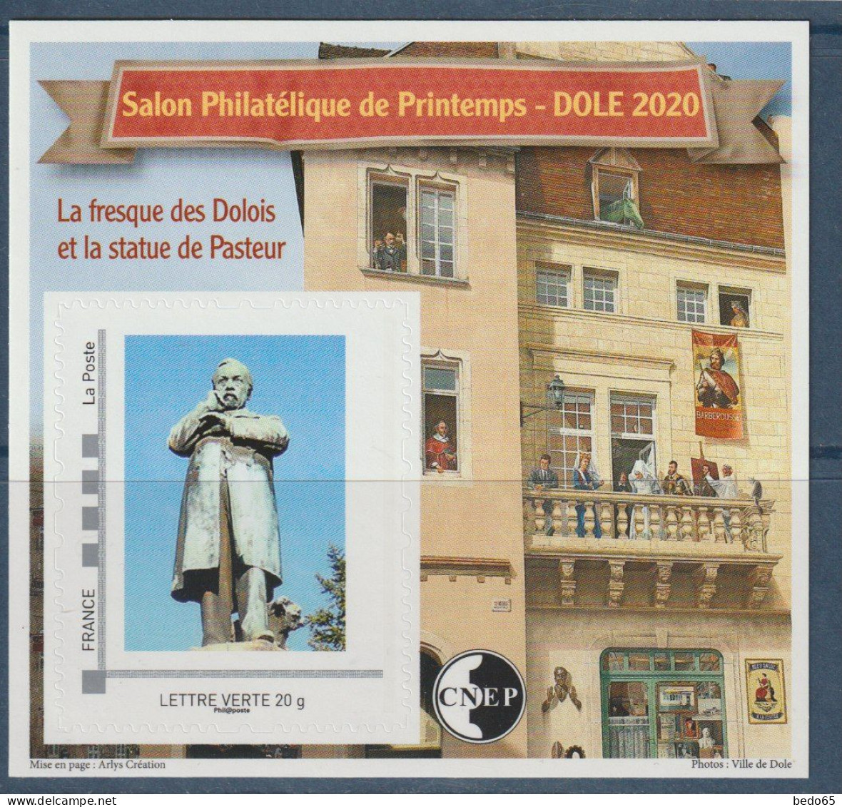 BLOC FEUILLE CNEP ANNEE 2020 N° 83 NEUF** LUXE SANS CHARNIERE / Hingeless / MNH - CNEP