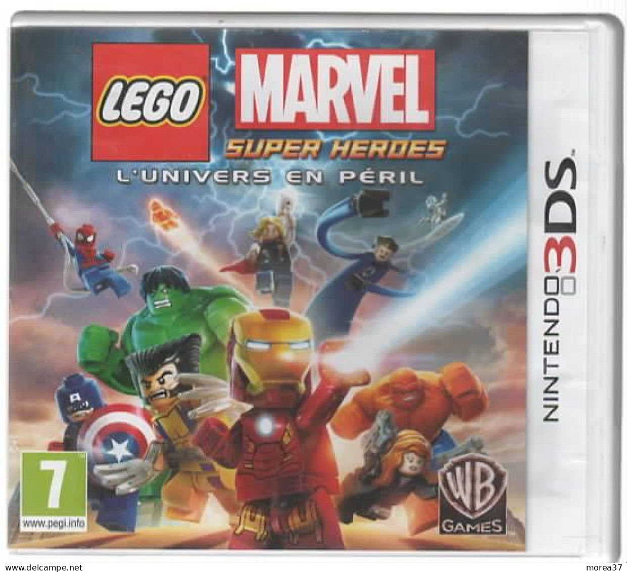 JEU DS3  MARVEL SUPER HEROES  L'univers En Péril - Nintendo 3DS