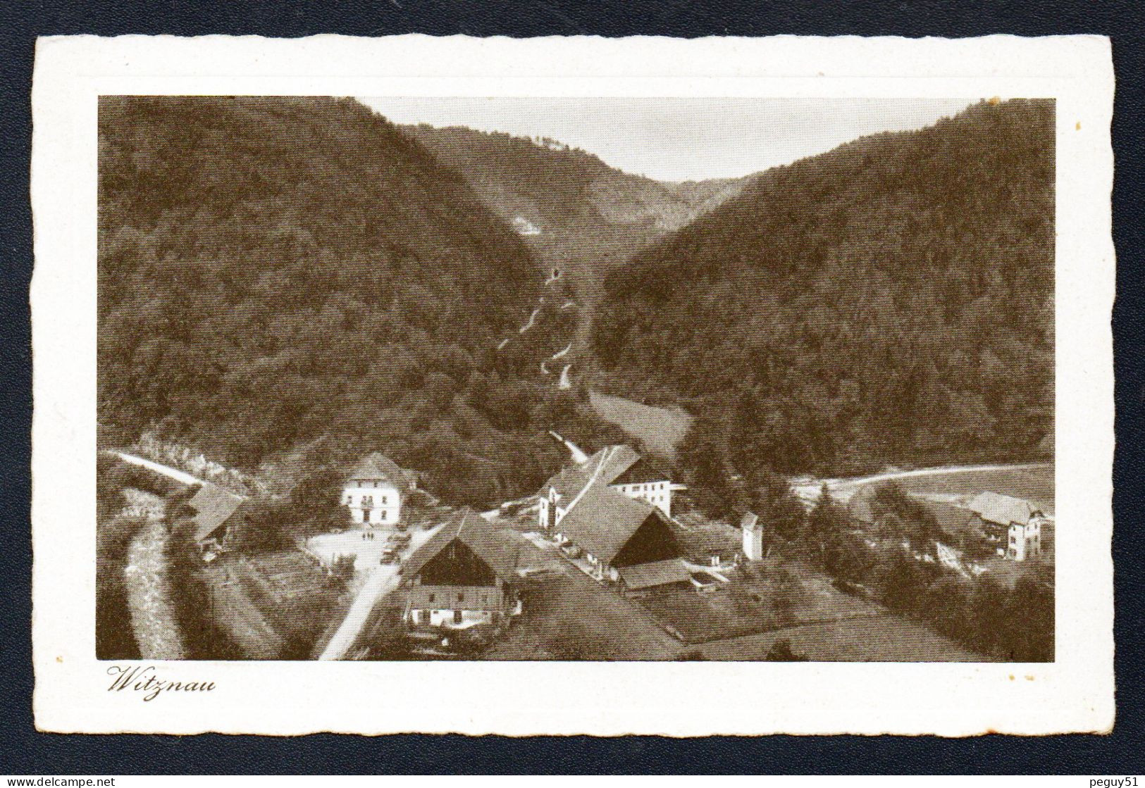 Witznau. Gasthaus Witznau Im Schlüchttal. Besitzer Jos. Schmiederer. (Tel. Tiengen Nr 255). - Waldshut-Tiengen