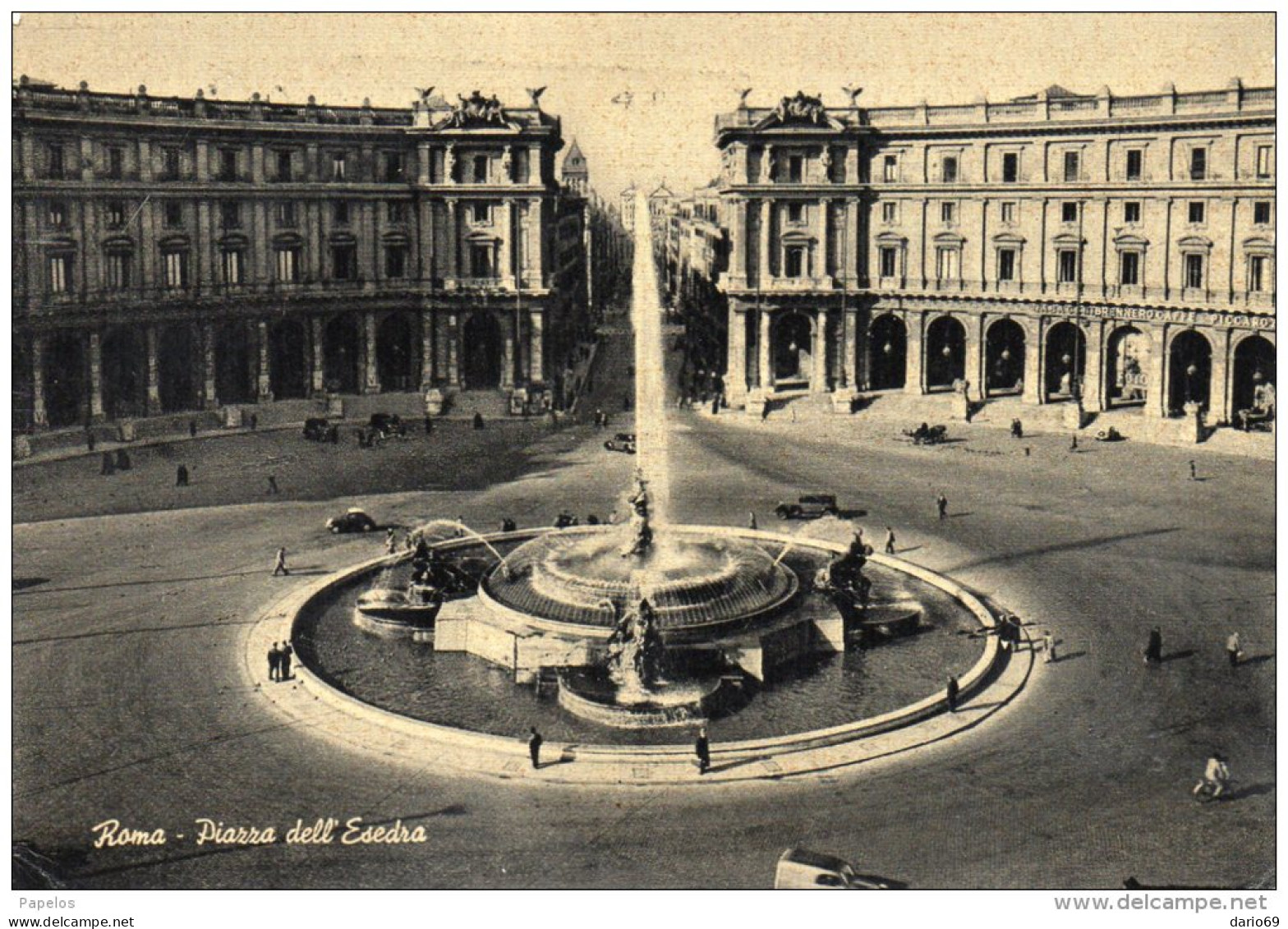 CARTOLINA ROMA - Lugares Y Plazas