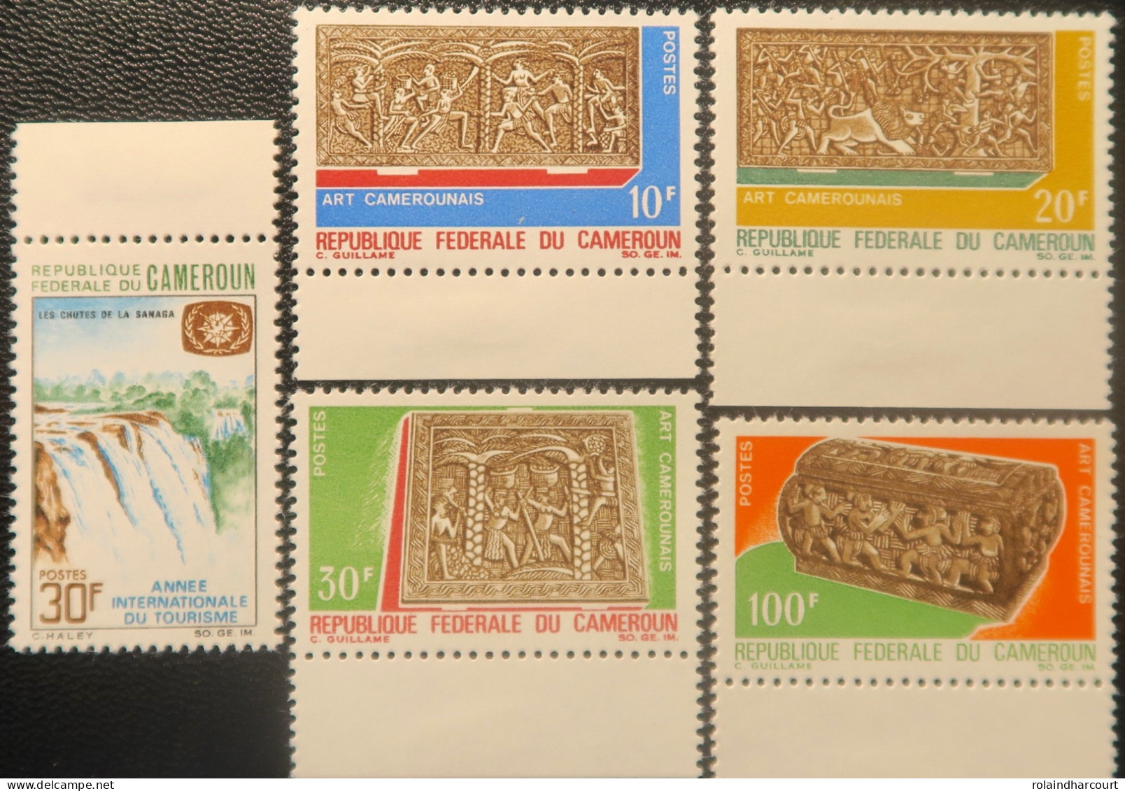 R2452/1831 - CAMEROUN - 1967 - DIVERS - N°450 à 454 NEUFS** BdF - Camerun (1960-...)