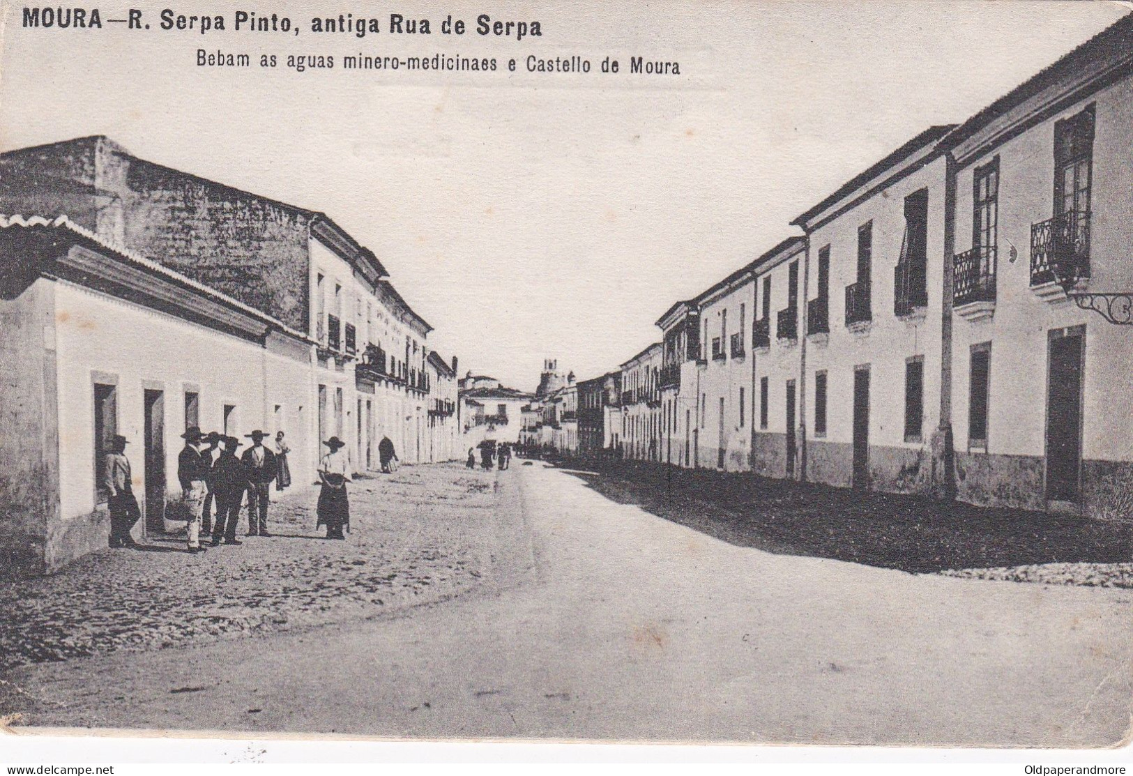 POSTCARD PORTUGAL - ALENTEJO - MOURA - RUA SERPA PINTO , ANTIGA RUA DE SERPA - Beja