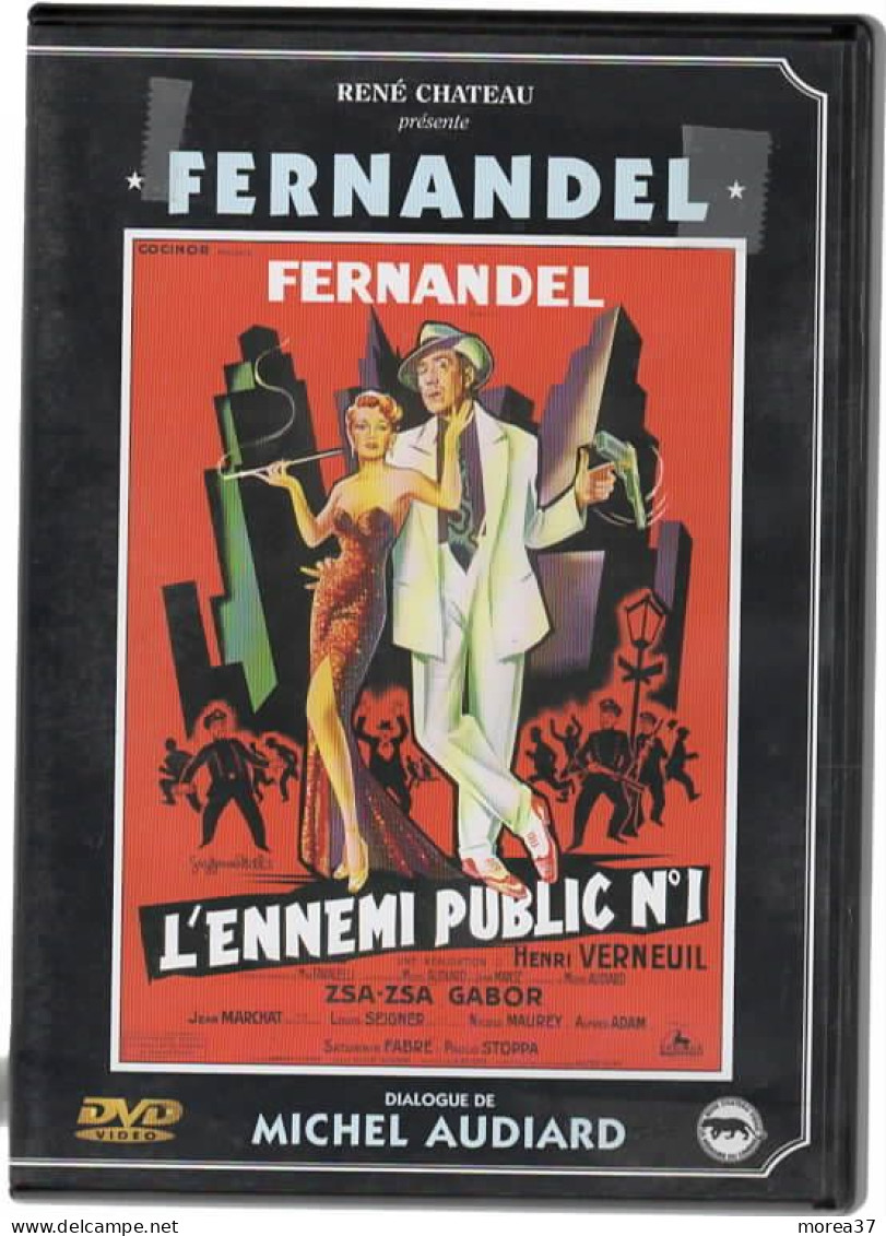L'ENNEMI PUBLIC N°1   Avec FERNANDEL   RENE CHATEAU    C46 - Klassiekers