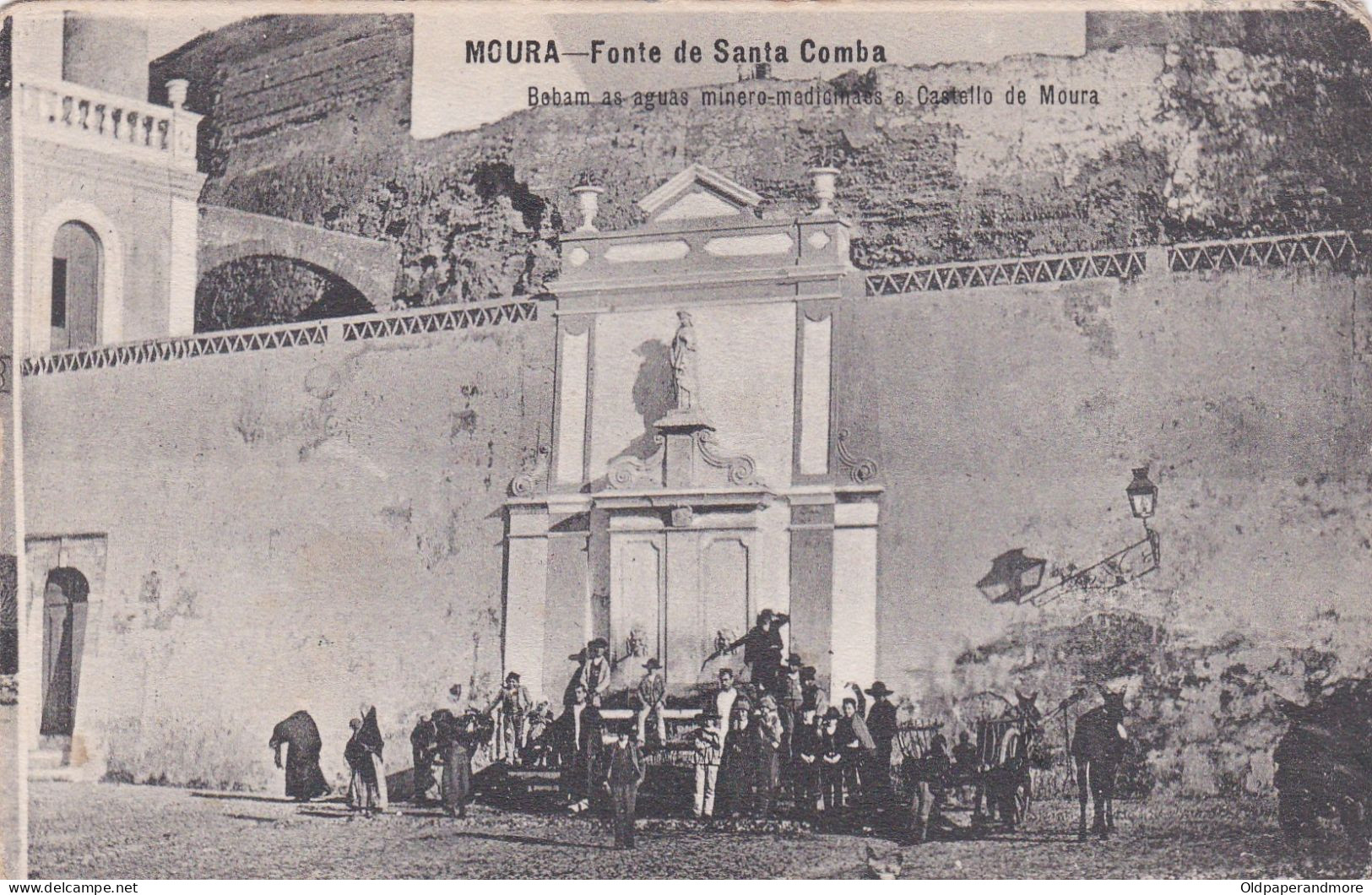 POSTCARD PORTUGAL - ALENTEJO - MOURA - FONTE DE SANTA COMBA - Beja