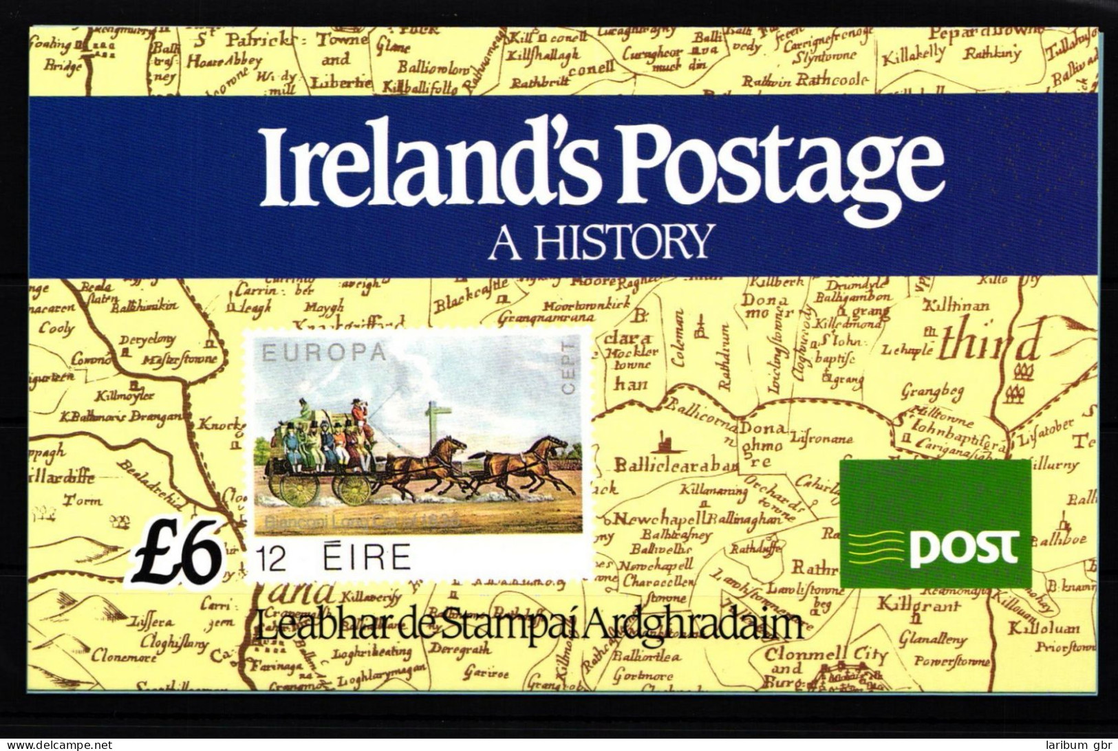 Irland MH 14 Postfrisch Blätter + Deckel, Ohne Verklebung #KH259 - Altri & Non Classificati
