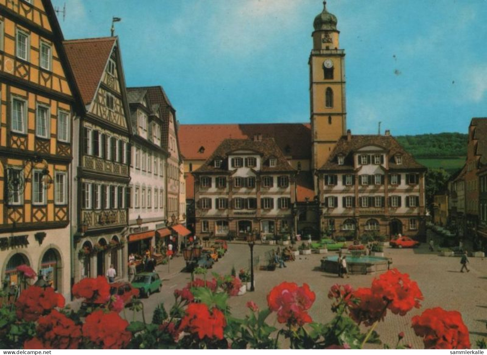 75294 - Bad Mergentheim - Marktplatz - 1987 - Bad Mergentheim