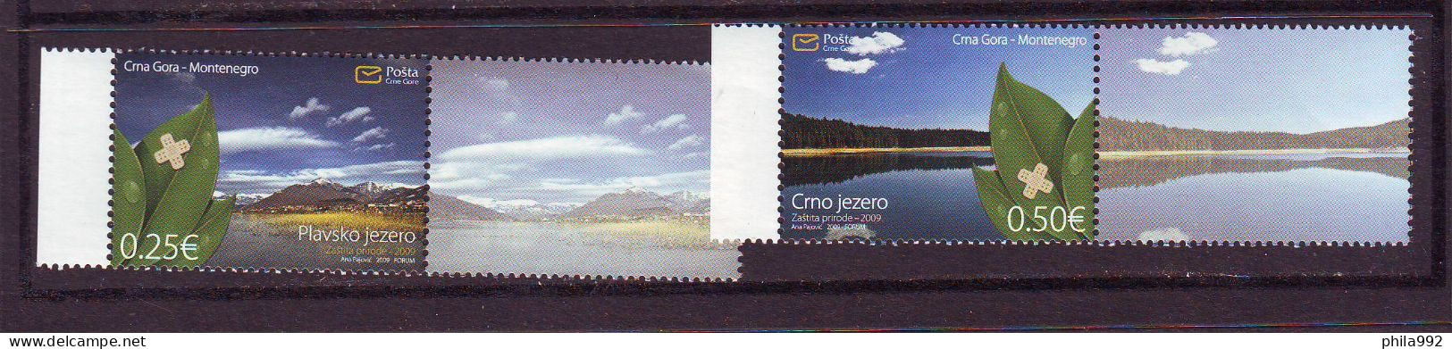 Montenegro 2009 Nature Preservation  Mi.No.216-17 SL MNH - Montenegro