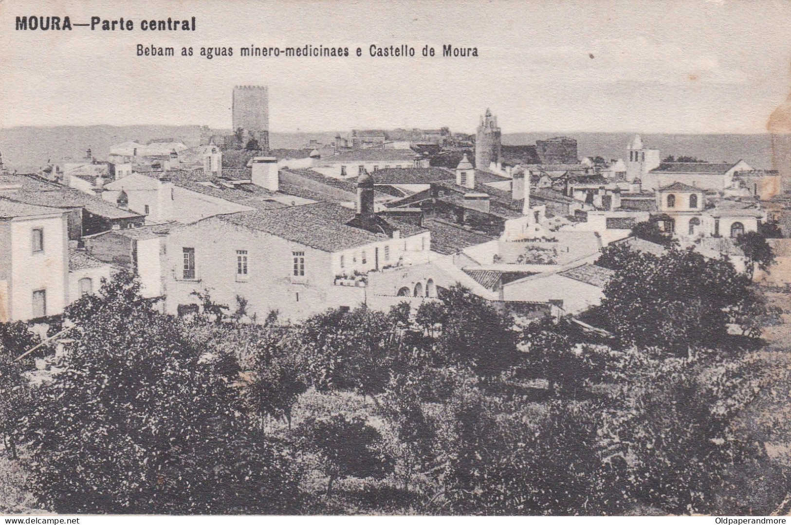 POSTCARD PORTUGAL - ALENTEJO - MOURA - PARTE CENTRAL - Beja