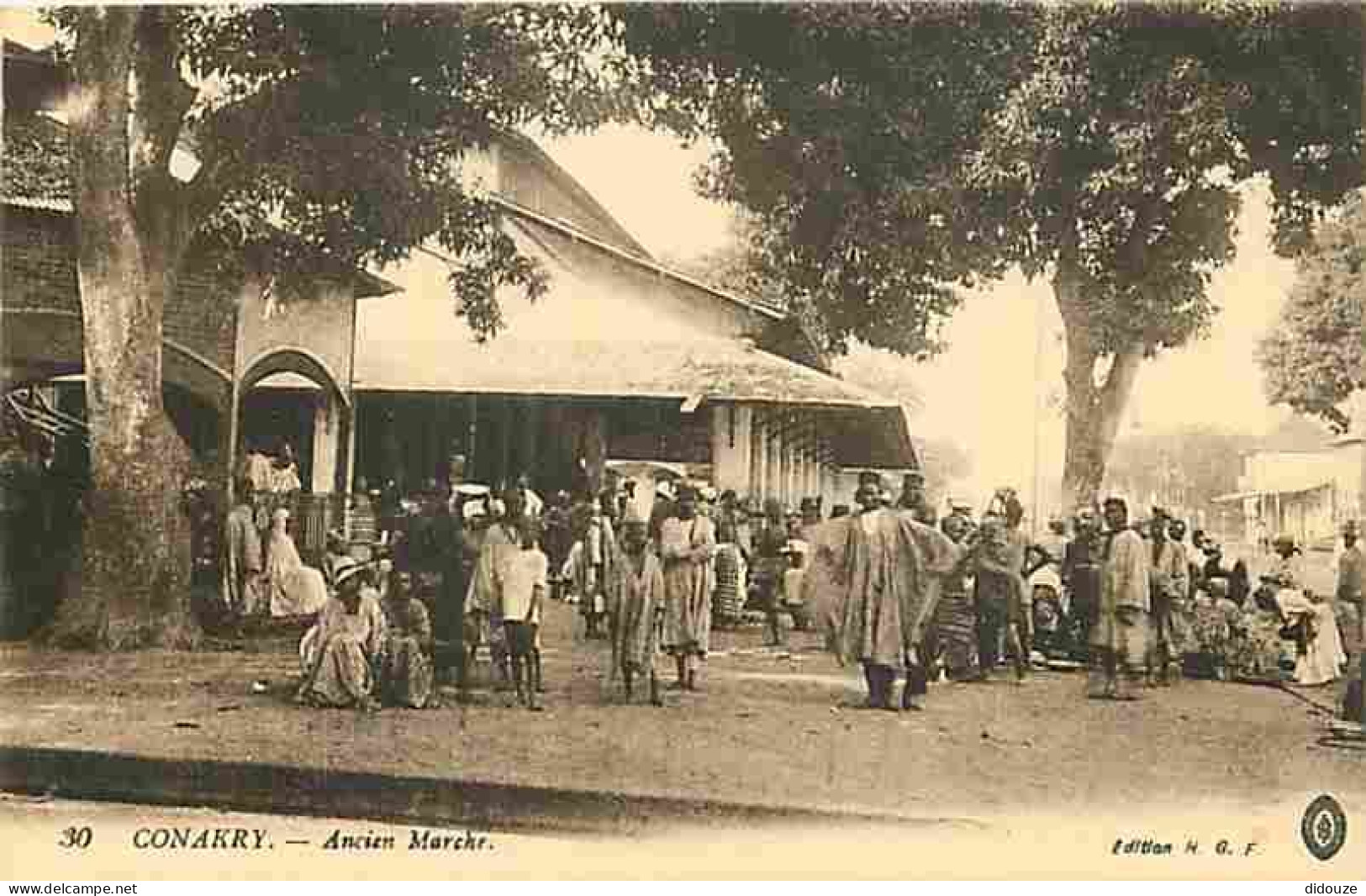 Guinée Française - Conakry - Ancien Marché - Animée - Carte Neuve - CPA - Voir Scans Recto-Verso - Guinee