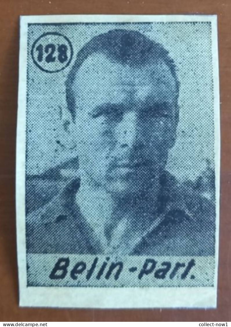 #12  Rare Football Card - BRUNO BELIN FC Partizan Belgrade Yugoslavia - Otros & Sin Clasificación