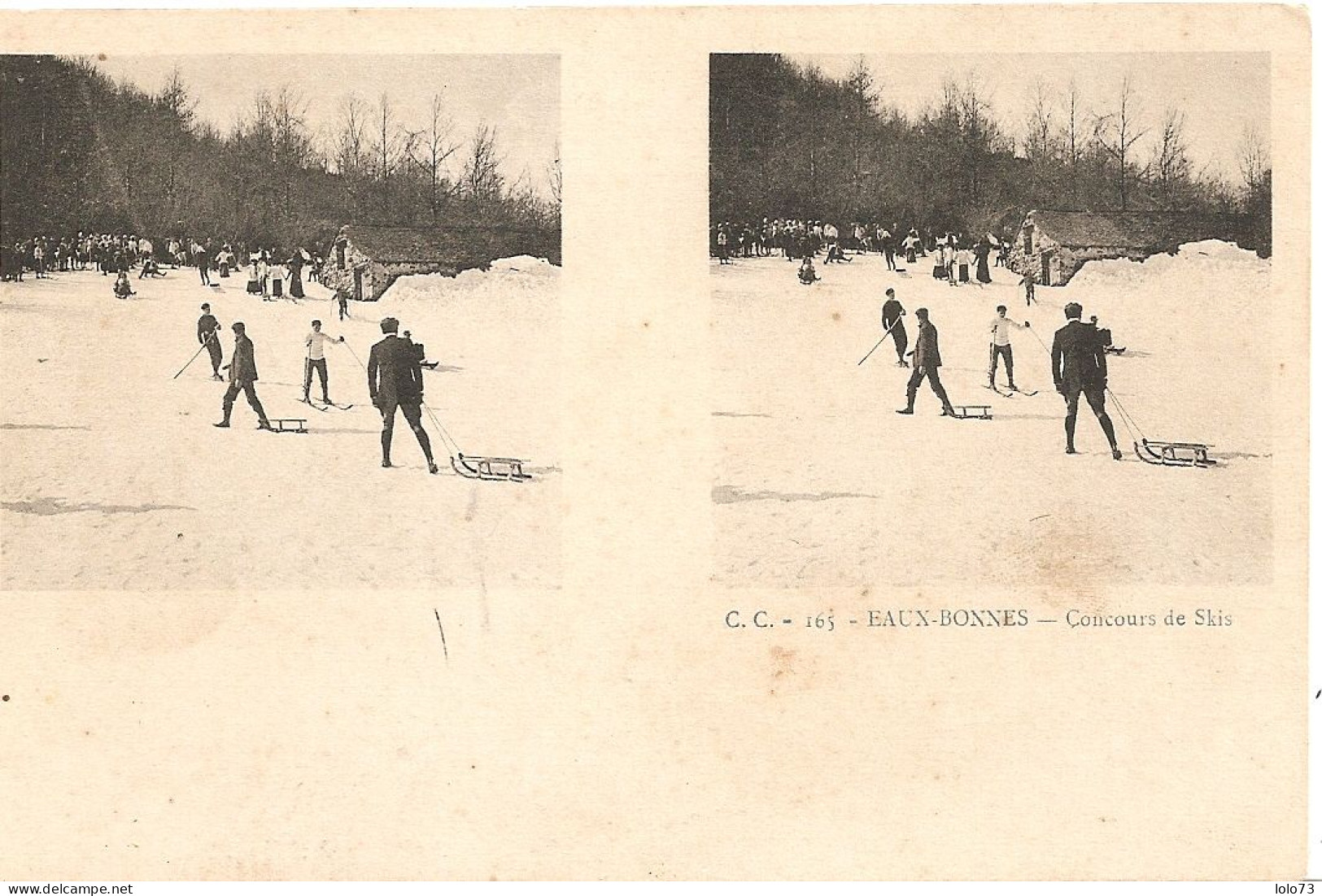 Eaux Bonnes - Concours De Skis - Eaux Bonnes