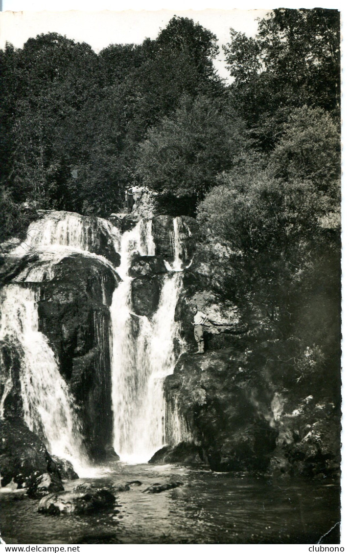 CPSM -  LE CHATELARD - LA CASCADE DU PISSIEUX - Le Chatelard