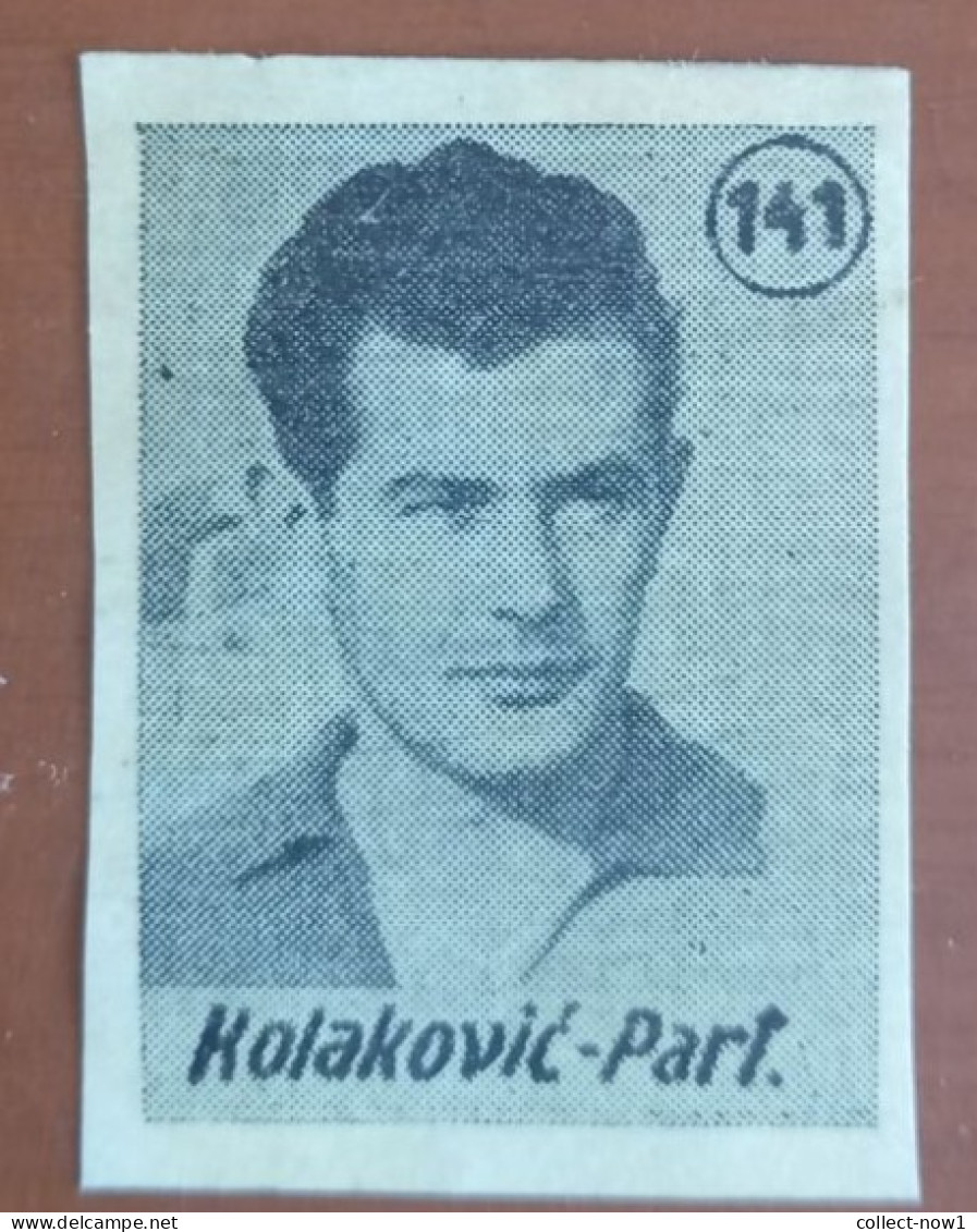 #12  Rare Football Card - Bozidar Kolakovic FC Partizan Belgrade Yugoslavia - Otros & Sin Clasificación