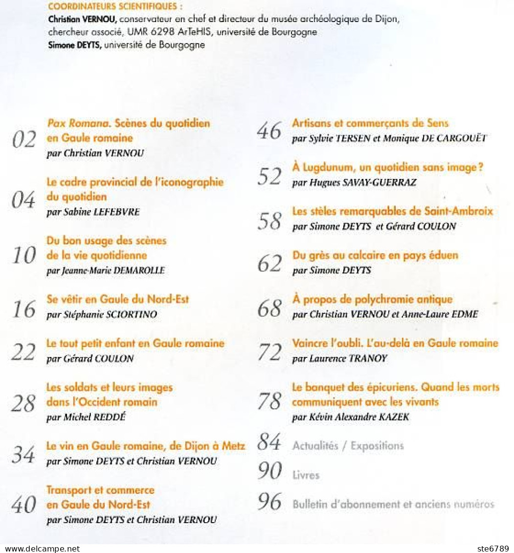 Dossiers D'Archéologie N° 369 La Vie Quotidienne En Gaule Romaine , Nord Est , Sens ,Saint Ambroix , Dijon à Metz - Archäologie