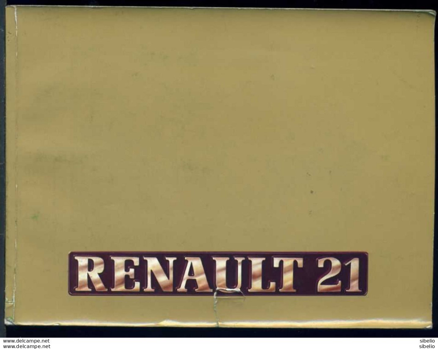 Renault 21 - Libretto Servizio - 1970/80 - Rif.16720 - Voitures