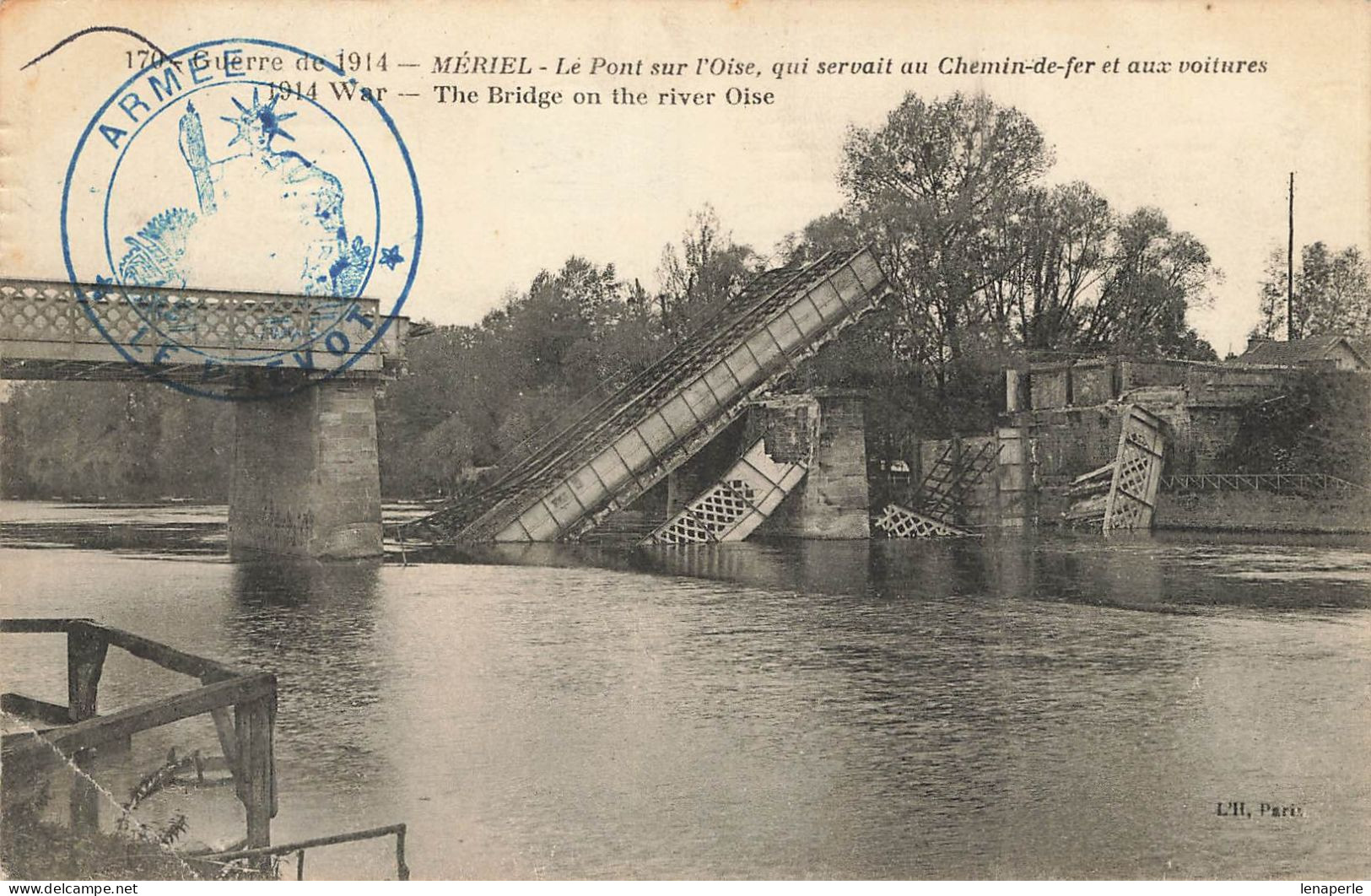 D5077  Mériel Le Pont Sur L'Oise - Meriel