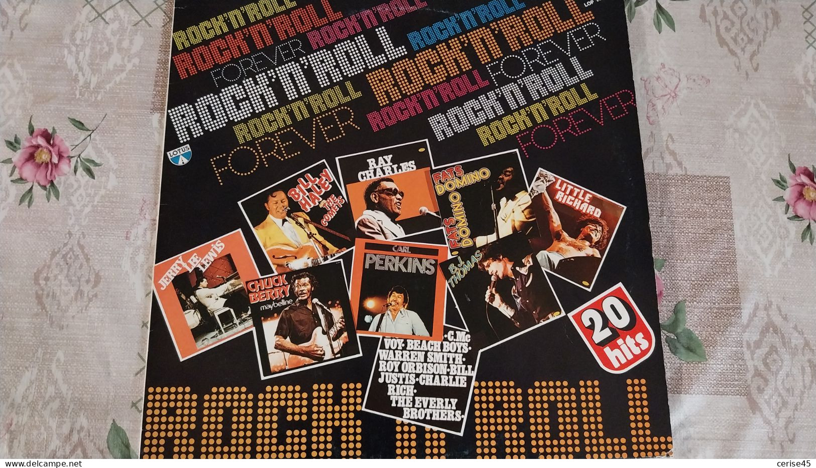 33 TOURS ROCK ' N' ROLL FOREVER SHAKE.RATTLE ROLL - Autres - Musique Anglaise