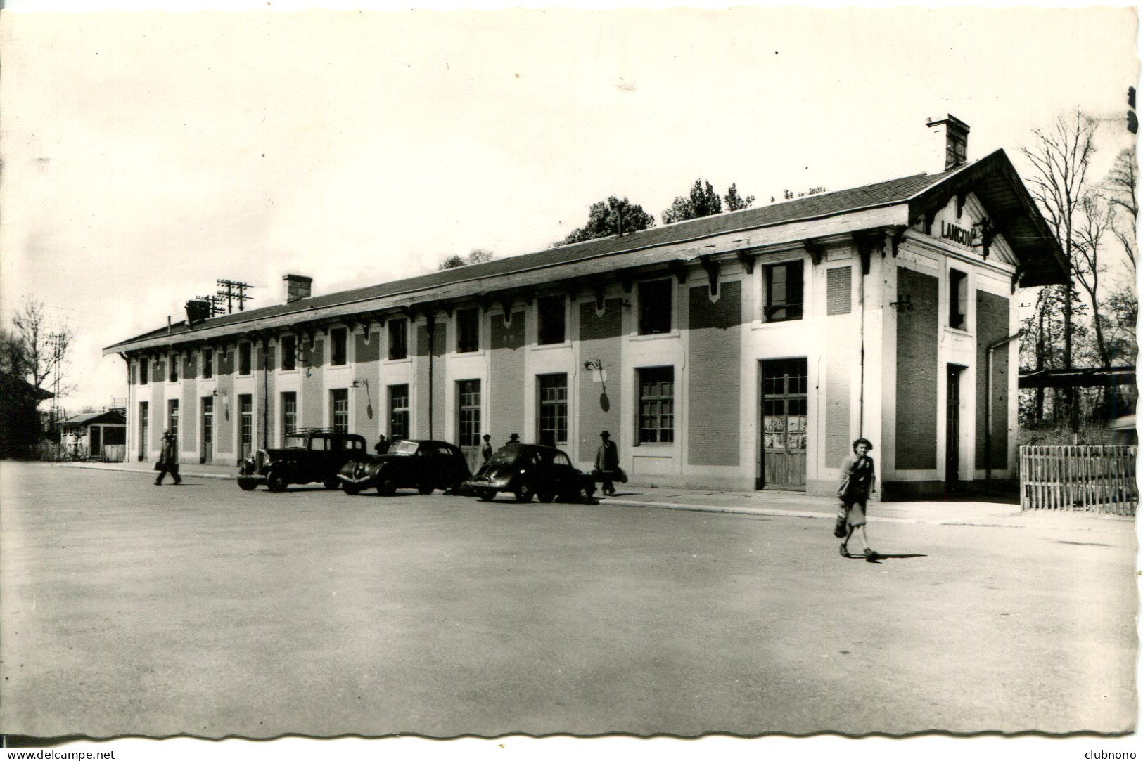 CPSM - LANGON - LA GARE (IMPECCABLE) - Langon