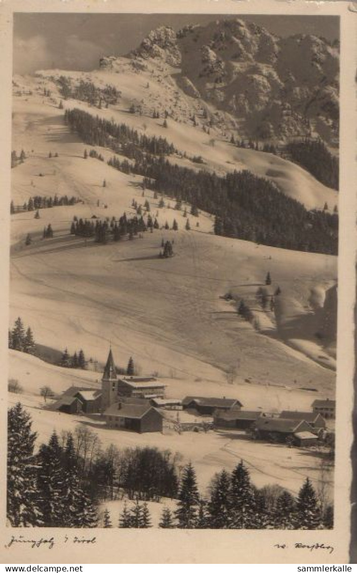 33986 - Österreich - Jungholz - Damals Deutsches Wirtschaftsgebiet - 1936 - Jungholz