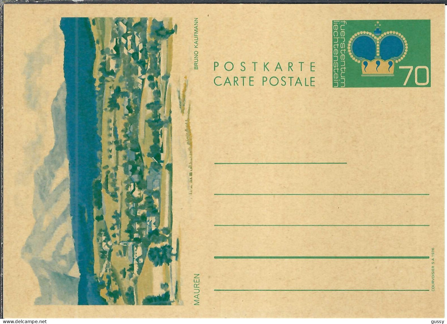 LIECHTENSTEIN 1968: Ensemble De 5 Entiers Postaux Différents Neufs Ou Obl. PJ - Stamped Stationery