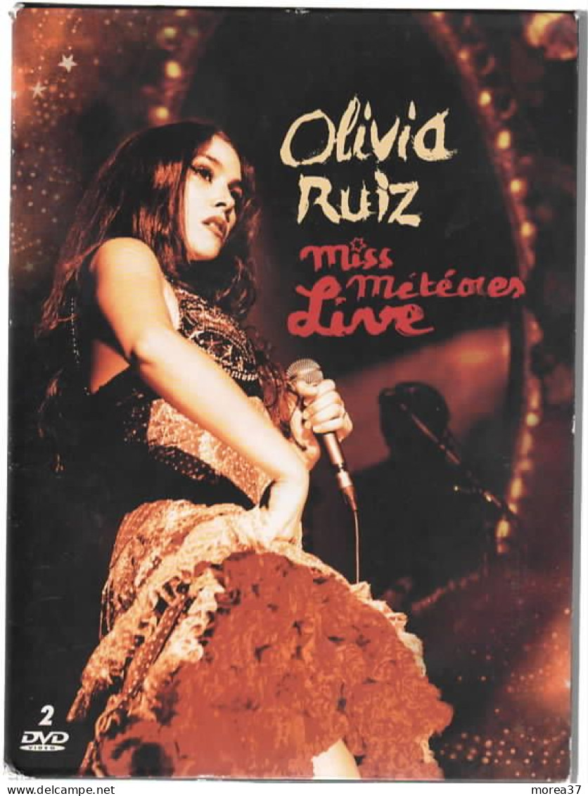 OLIVIA RUIZ  Miss Météores Live   2 Dvds  C46 - DVD Musicales