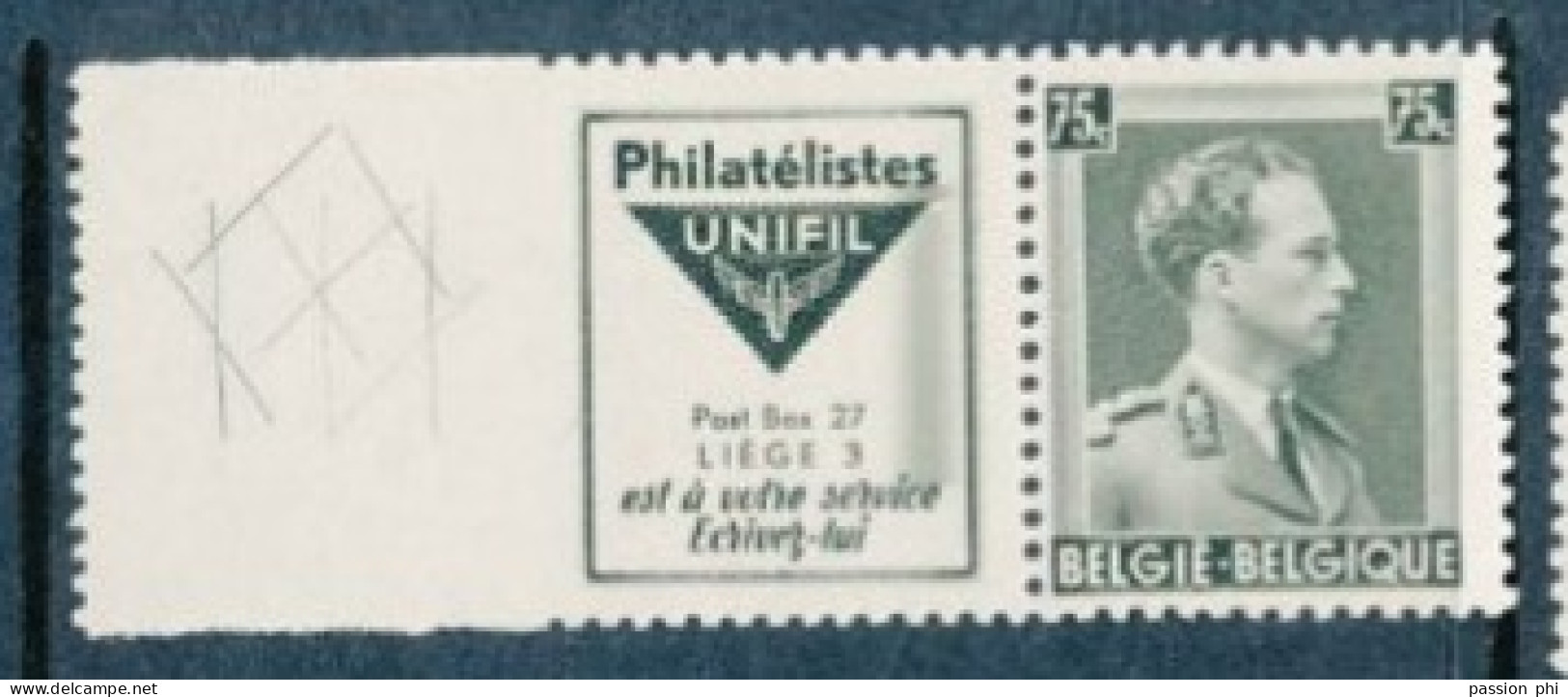 BELGIUM BELGIQUE COB PU119 LH - Postfris