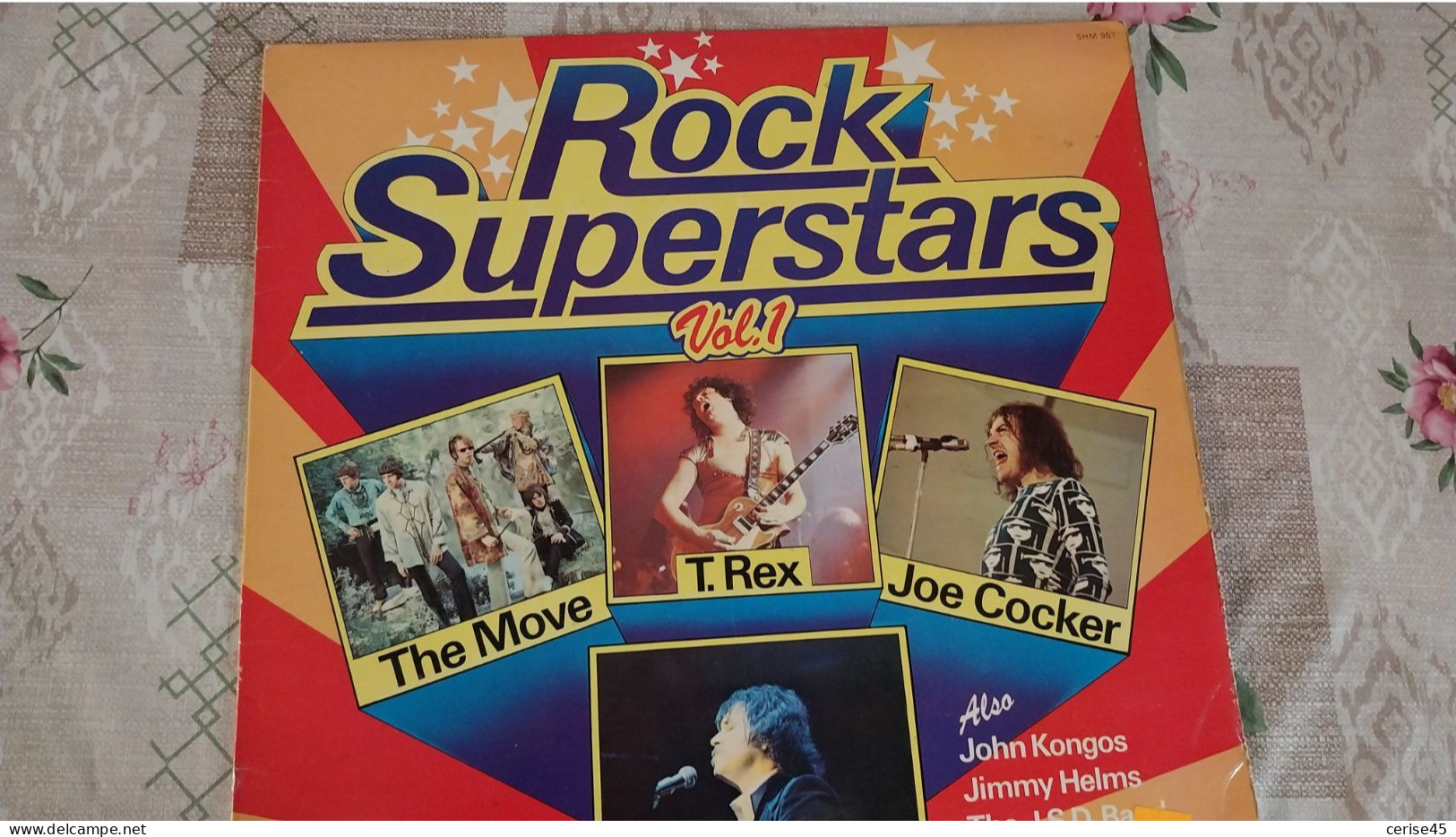 33 TOURS Rock Superstars Vol 1 - Otros - Canción Inglesa
