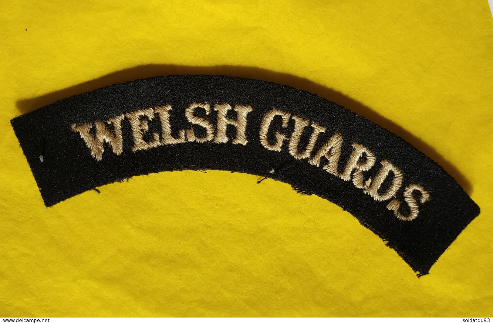 Titres D'épaules Welsh Guards  Ww2 - Ecussons Tissu