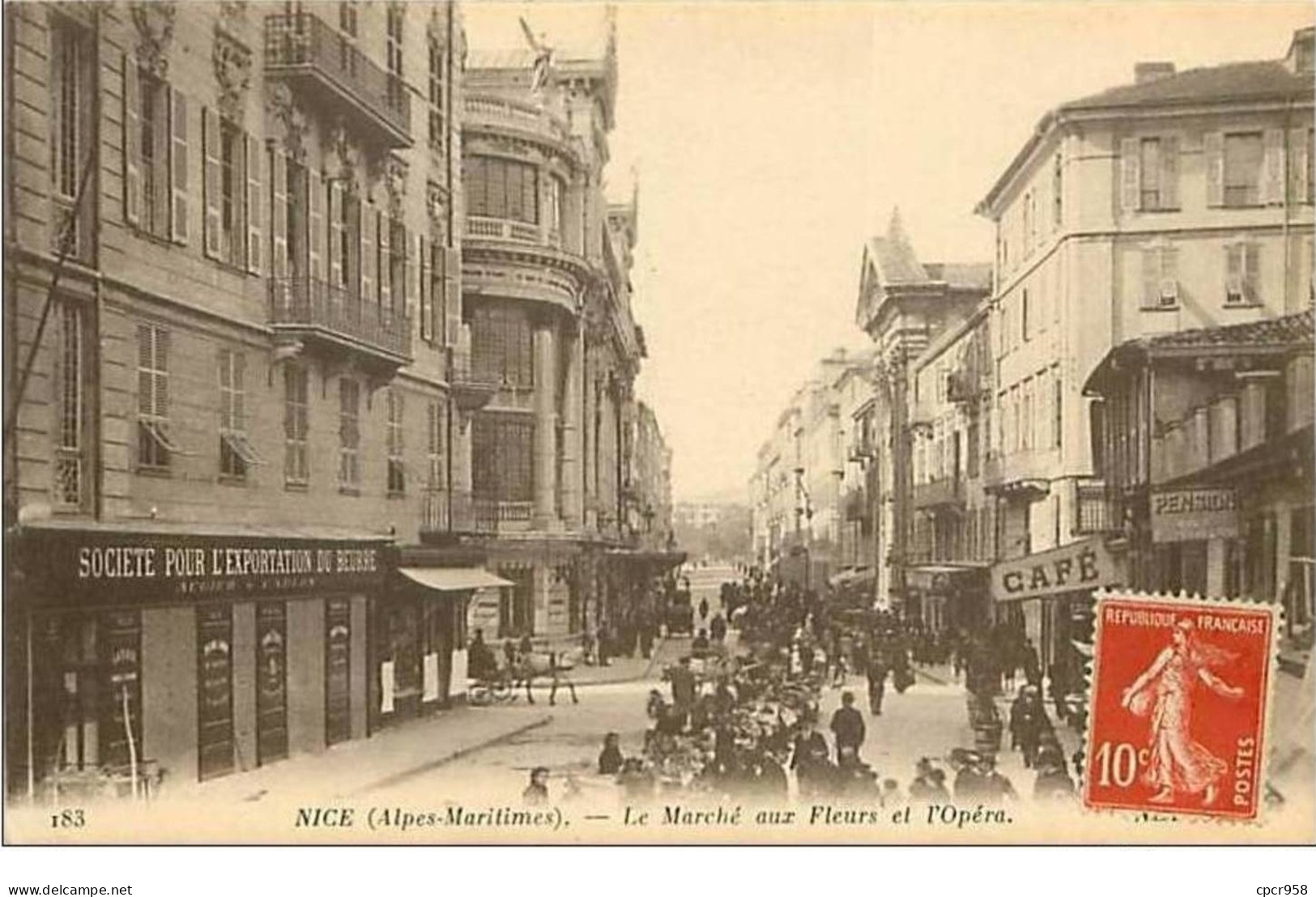 06.NICE.LE MARCHE AUX FLEURS - Marchés, Fêtes