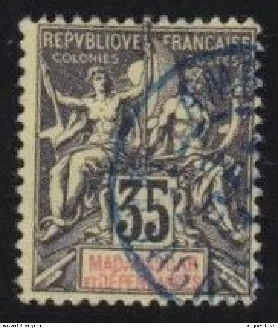 Madagascar   .  Y&T   .    46   .      O     .      Oblitéré - Used Stamps