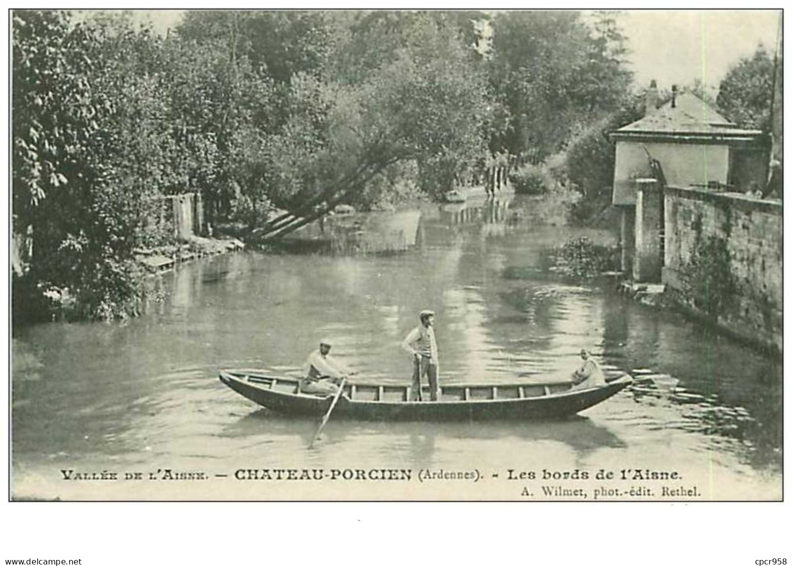 08.CHATEAU-PORCIEN.n°39.LES BORDS DE L'AISNE - Chateau Porcien