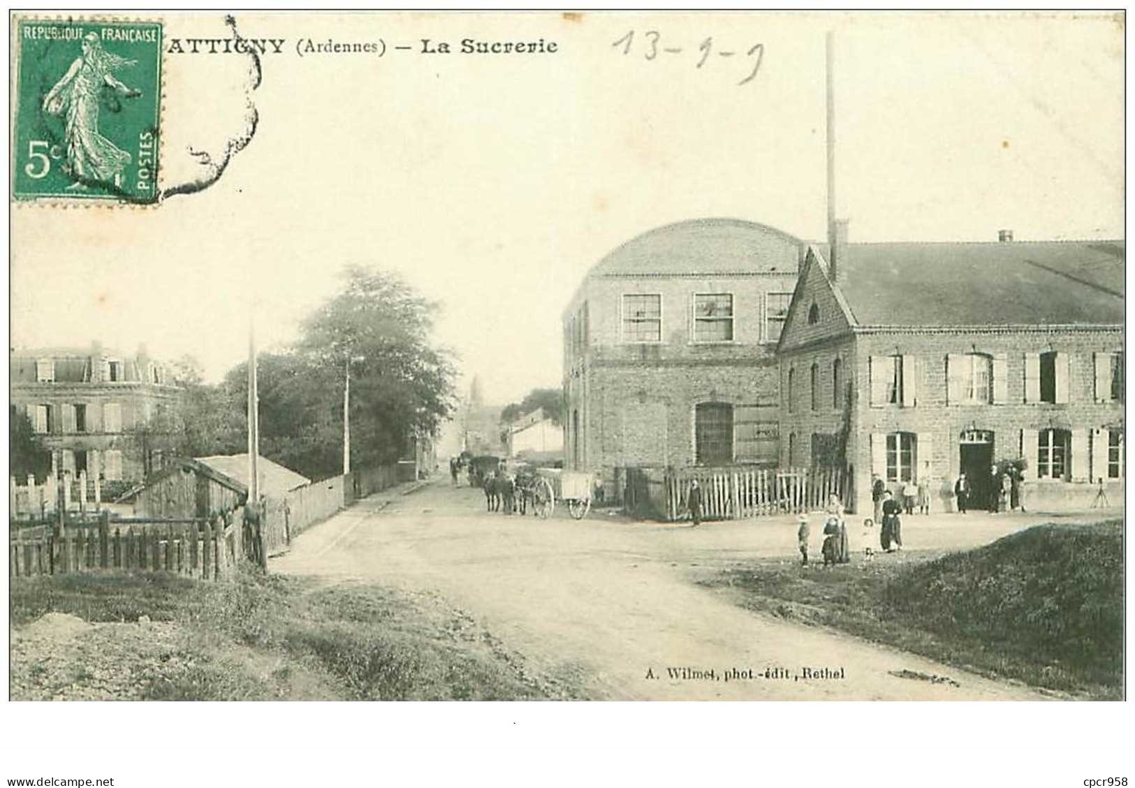 08 . N°35779.attigny.la Sucrerie - Attigny