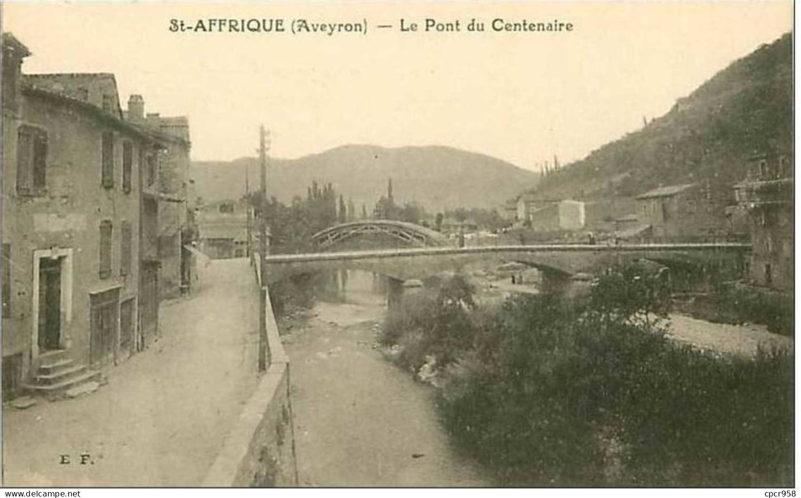 12.ST AFFRIQUE.LE PONT DU CENTENAIRE - Saint Affrique