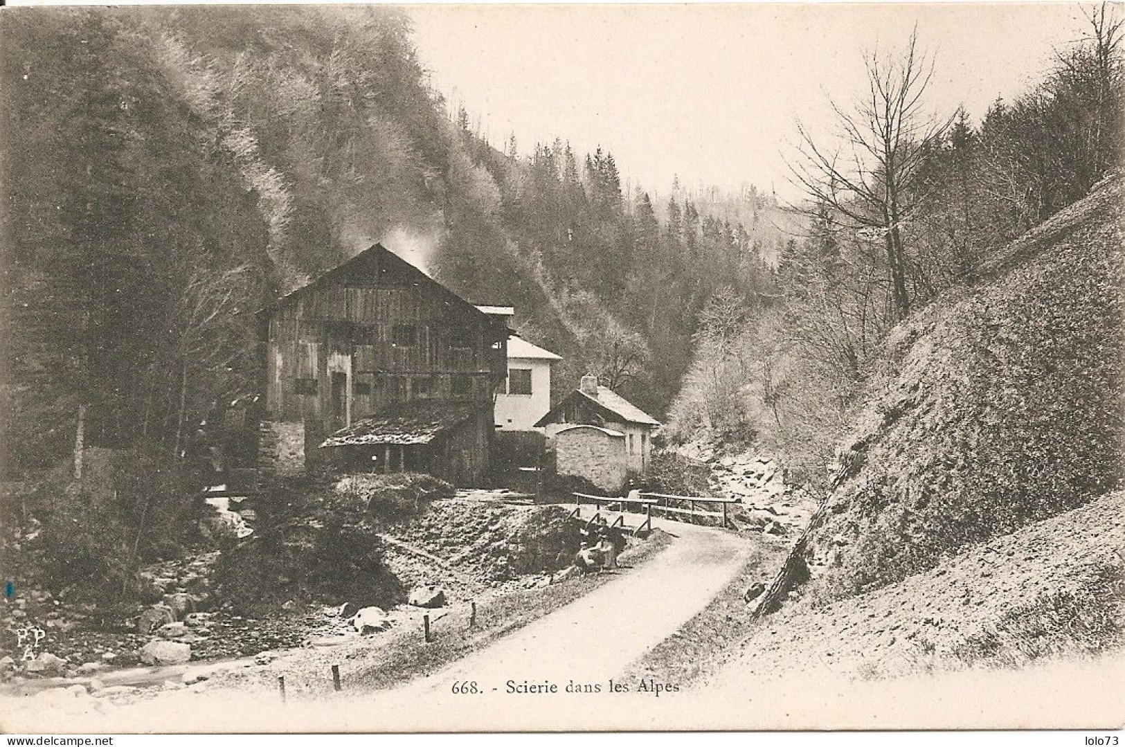 Scierie Dans Les Alpes - Rhône-Alpes