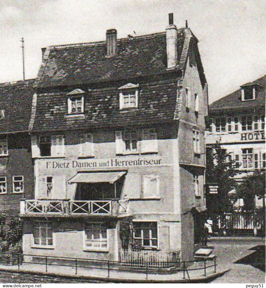 Wertheim Am Main. Partie An Der Tauber.  Spitzer Turm. Tour De Guet ( Vers 1450). Confluent De La Tauber Et Du Main. - Wertheim