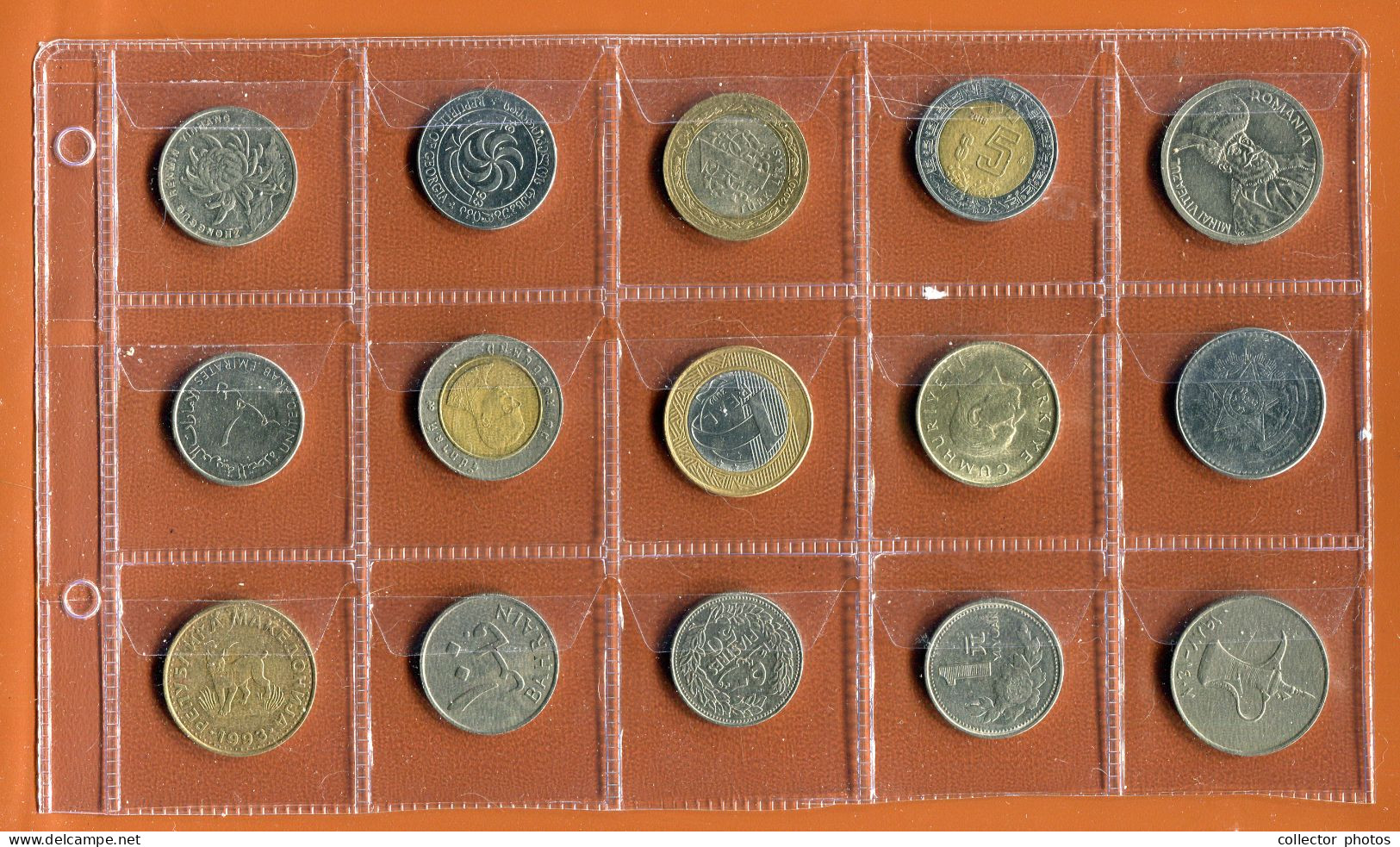 Lot Of 15 Used Coins.All Different [de102] - Vrac - Monnaies