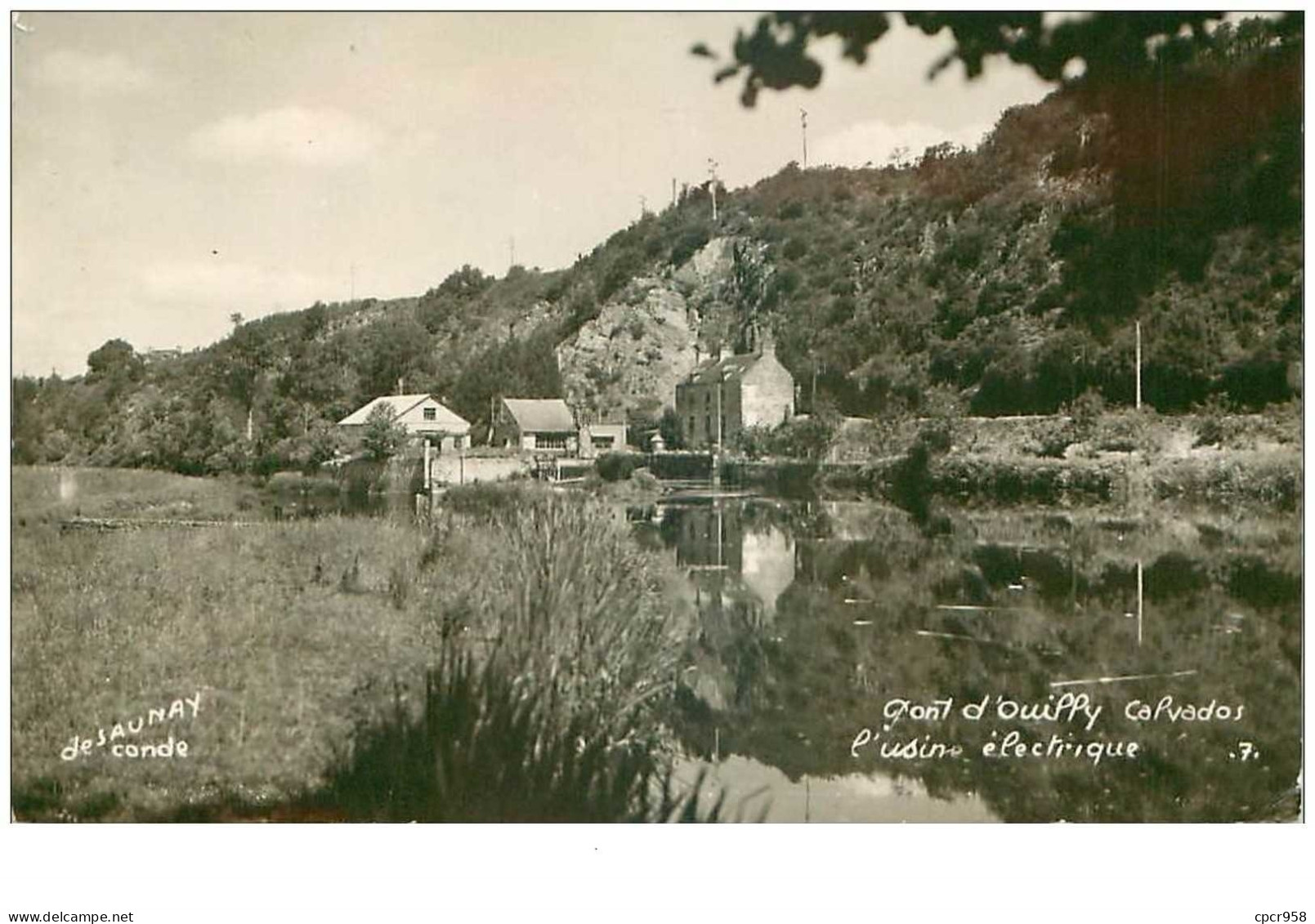 14.PONT D'OUILLY.n°32201.L'USINE ELECTRIQUE.CPSM - Pont D'Ouilly