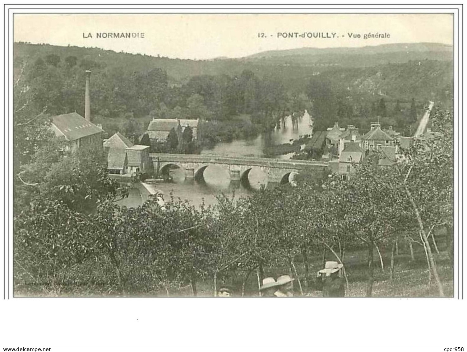 14.PONT D'OUILLY.VUE GENERALE - Pont D'Ouilly